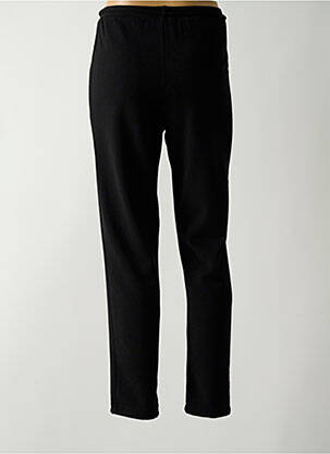 Pantalon droit stretch taille normale noir GRIFFON femme