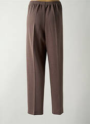 Pantalon droit marron GRIFFON pour femme seconde vue