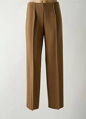 Pantalon droit marron LISA CHESNAY pour femme seconde vue