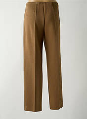 Pantalon droit marron LISA CHESNAY pour femme seconde vue