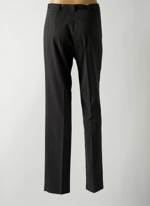 Pantalon droit fermeture zippée sous rabat boutonné taille normale noir COSTURA 40 femme