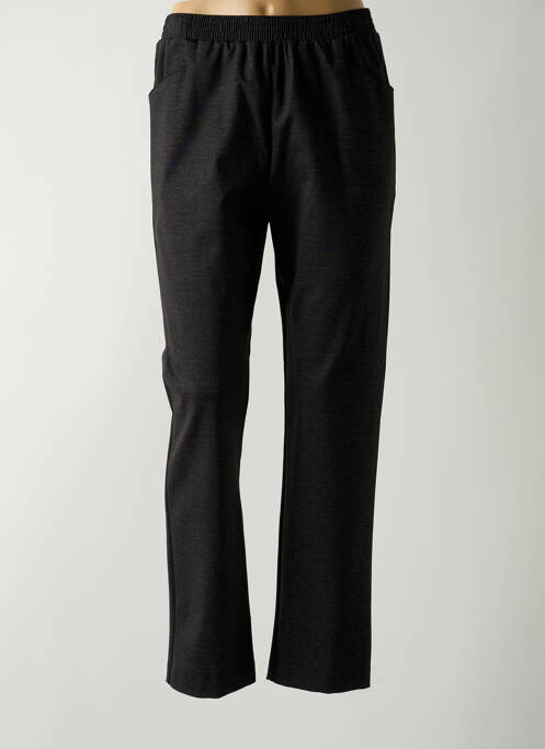 Pantalon droit stretch taille normale gris GRIFFON femme