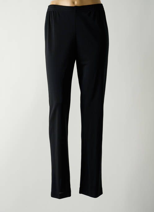 Pantalon droit noir GRIFFON pour femme