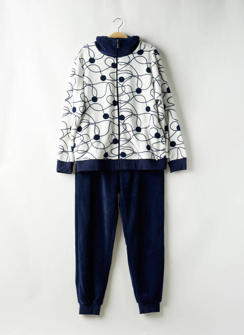 Pyjama bleu PASTUNETTE pour femme