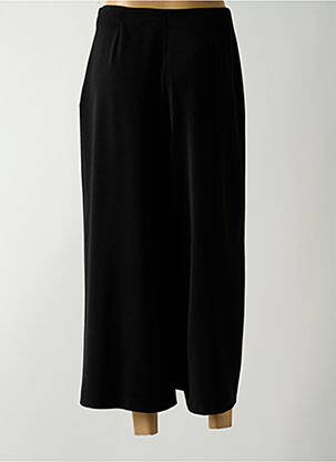 Pantalon large fermeture zip latéral taille normale noir GUY DUBOUIS femme