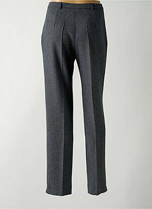 Pantalon droit fermeture zippée sous rabat boutonné taille normale gris GUY DUBOUIS femme