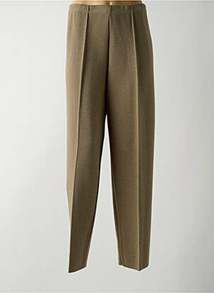 Pantalon chino taille normale taille normale beige GUY DUBOUIS femme