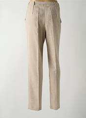 Pantalon droit beige GUY DUBOUIS pour femme seconde vue