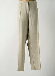 Pantalon droit beige GUY DUBOUIS pour femme seconde vue