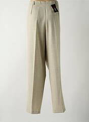 Pantalon droit beige GUY DUBOUIS pour femme seconde vue