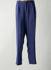 Pantalon droit bleu GUY DUBOUIS pour femme seconde vue