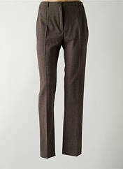 Pantalon droit marron GUY DUBOUIS pour femme seconde vue