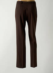 Pantalon droit marron GUY DUBOUIS pour femme seconde vue