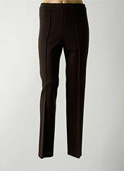 Pantalon droit marron GUY DUBOUIS pour femme seconde vue