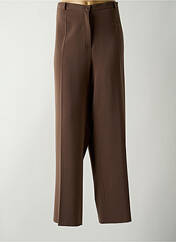 Pantalon droit marron GUY DUBOUIS pour femme seconde vue