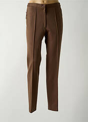 Pantalon droit marron GUY DUBOUIS pour femme seconde vue