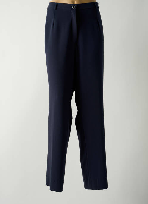 Pantalon chino bleu GUY DUBOUIS pour femme