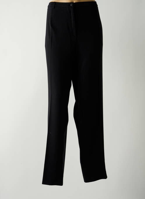 Pantalon droit noir GUY DUBOUIS pour femme