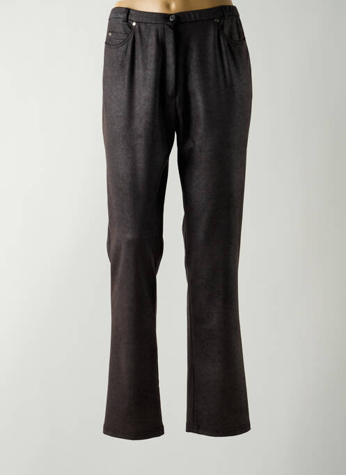 Pantalon droit noir GUY DUBOUIS pour femme