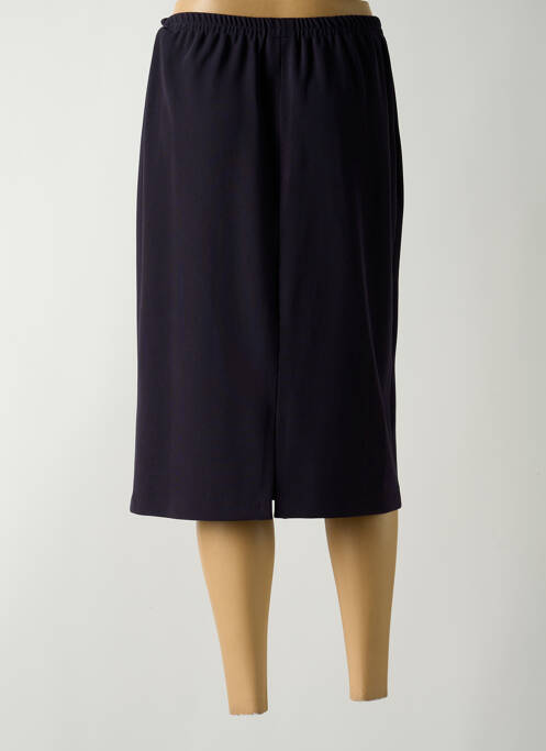 Jupe mi-longue bleu GUY DUBOUIS pour femme