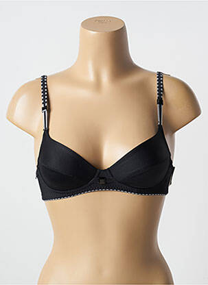 Soutien-gorge sans armature haut triangles noir MARIE JO femme