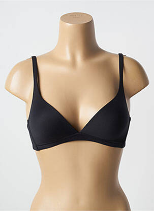 Soutien-gorge sans armature haut soutien-gorge moulé noir CALIDA femme