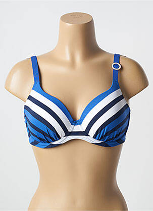 Haut de maillot de bain haut soutien-gorge moulé haut soutien-gorge moulé bleu PRIMADONNA femme