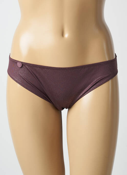 Culotte marron MARIE JO pour femme