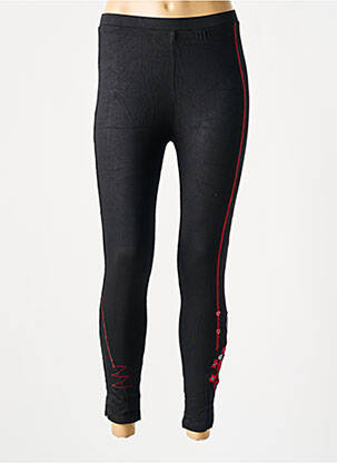 Legging taille élastique noir L33 femme