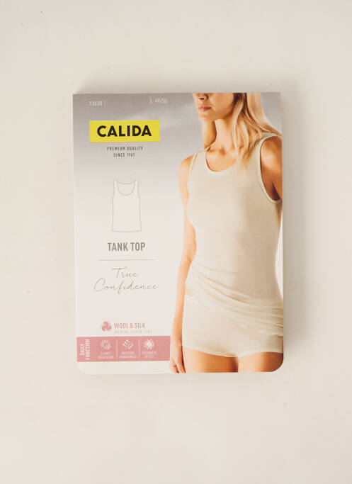 Top/Caraco gris CALIDA pour femme