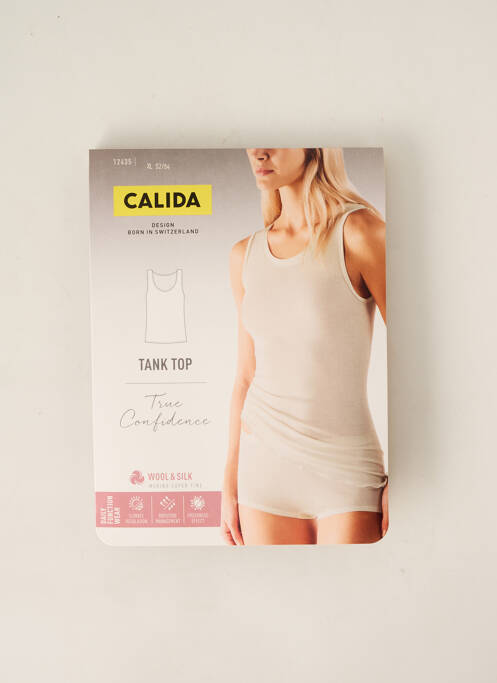 Top/Caraco noir CALIDA pour femme