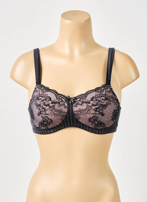 Soutien-gorge sans armature haut soutien-gorge balconnet noir ANITA femme