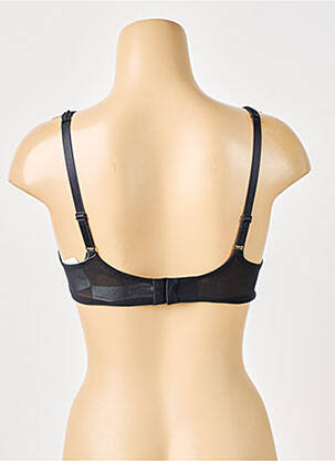 Soutien-gorge sans armature haut triangles noir ROSA FAIA femme