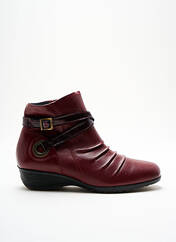 Bottines/Boots rouge ARIMA pour femme seconde vue