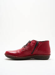 Derbies rouge ARIMA pour femme seconde vue