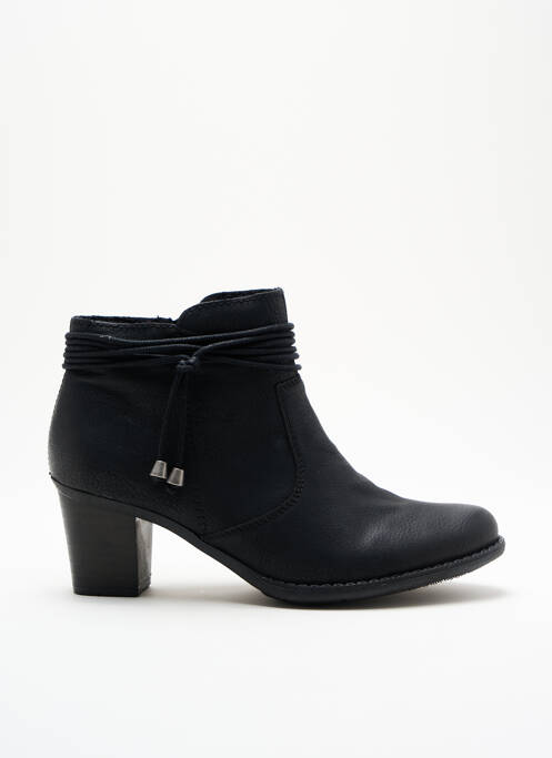 Bottines/Boots noir RIEKER pour femme