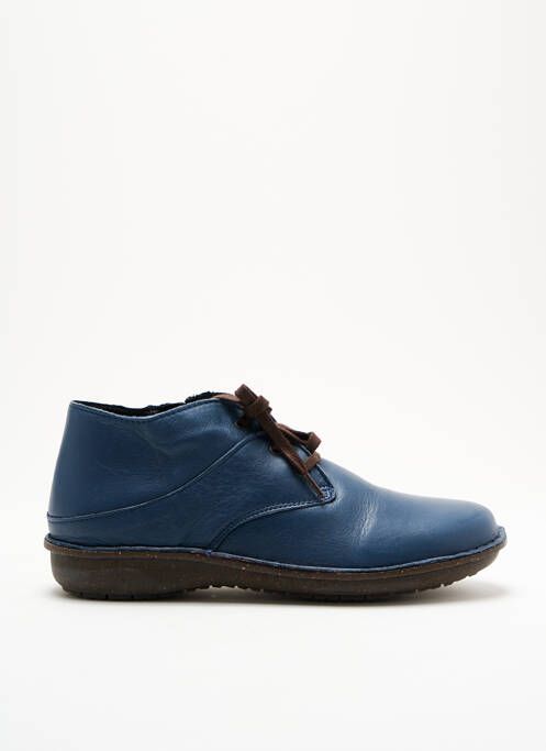 Derbies bleu ARIMA pour femme