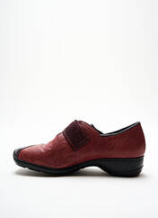 Chaussures de confort rouge RIEKER pour femme seconde vue