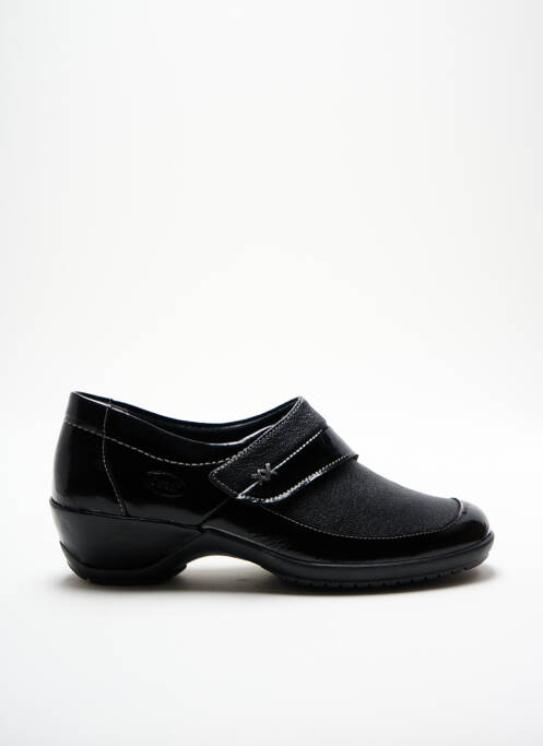Chaussures de confort voute plantaire talon plat jusqu'à 3cm noir SWEDI femme