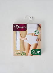 Culotte blanc PLAYTEX pour femme seconde vue