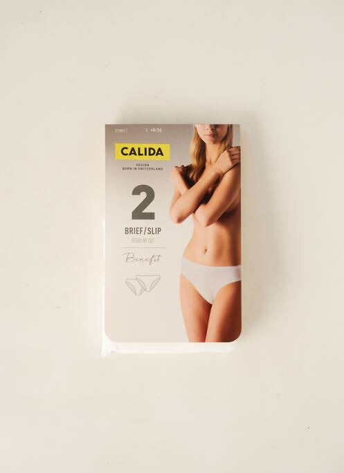 Culotte blanc CALIDA pour femme