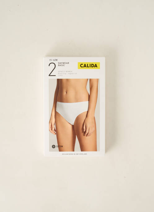 Culotte blanc CALIDA pour femme