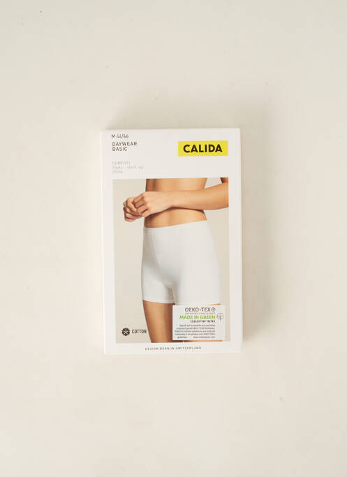 Shorty blanc CALIDA pour femme