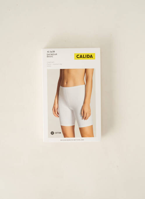 Shorty blanc CALIDA pour femme