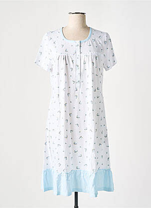 Chemise de nuit blanc FLORIAN DENICOURT pour femme