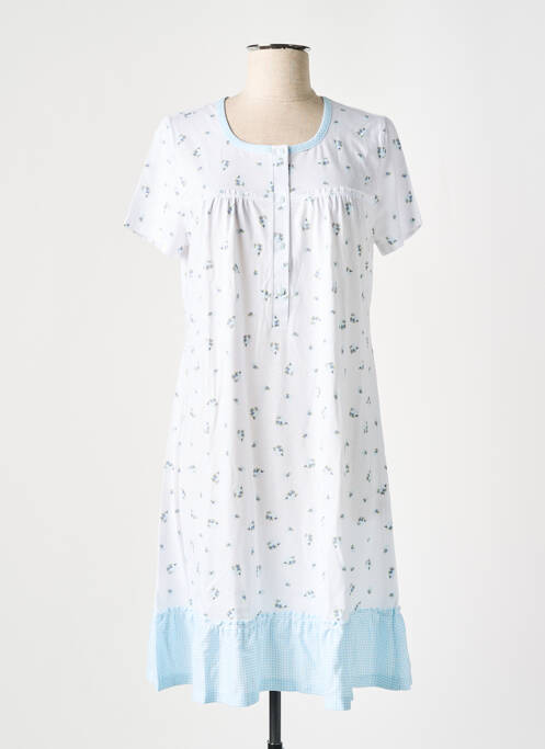 Chemise de nuit blanc FLORIAN DENICOURT pour femme