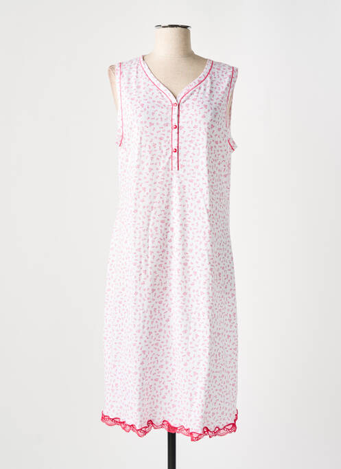 Chemise de nuit rose GLORIA BARONI pour femme