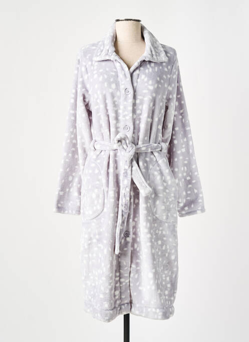 Robe de chambre gris BARANDI pour femme