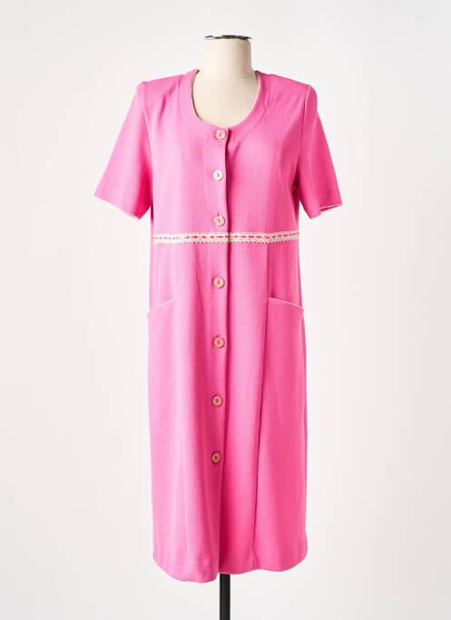 Robe de chambre rose EGATEX pour femme