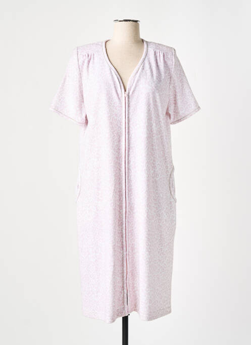 Robe de chambre rose EGATEX pour femme